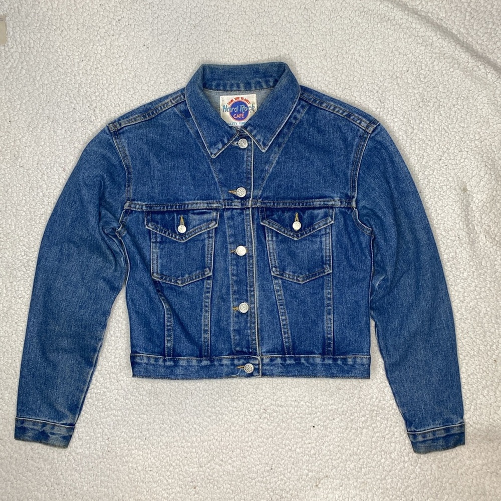 Vintage Hard Rock Cafe Honolulu Jean Jacket: Size Small